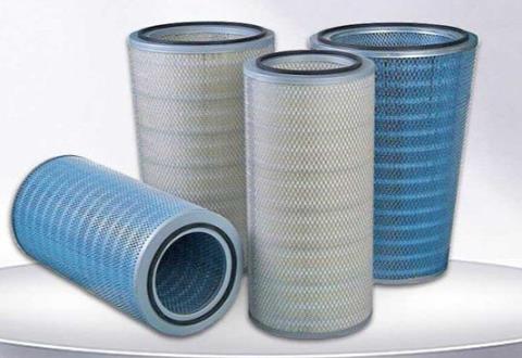 除塵濾筒技術(shù)參數(shù)表：外型尺寸（mm） 過濾面積